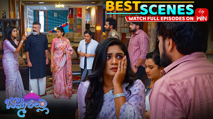 Bommarillu Best Scenes: 26th June 2025 Episode Highlights | Watch Full Episode on ETV Win