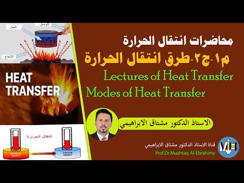 محاضرات انتقال الحرارة.م1-ج2.(طرق انتقال الحرارة). modes of heat transfer