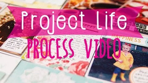 Project Life Process Video: 2015 Week 1 ~ Dec Hip Kit