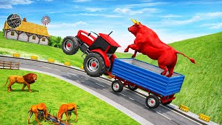 Game Mengemudi Simulator Truk Kargo Hewan: Truk Kargo Transportasi Hewan 2026! Gameplay Android screenshot 2