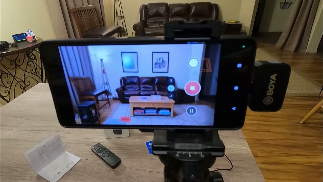 BOYA Mic Check How to Turn it on Plus NR Test YouTube