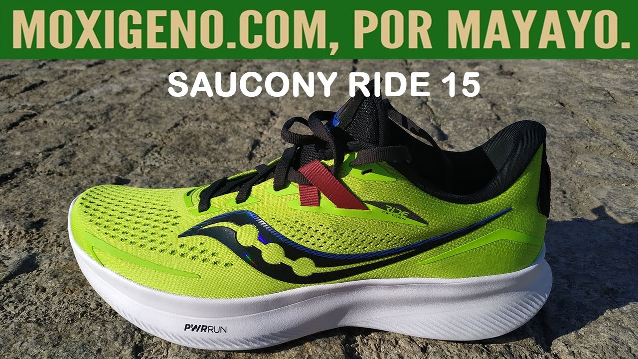 Zapatillas Running Saucony Ride 15 Mujer