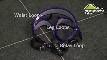 Putting on a Harness