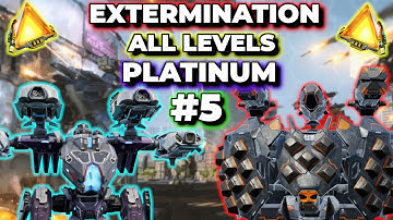 WR - How I Scored Platinum In All Extermination Levels #5 + Keel Giveaway Winners | War Robots