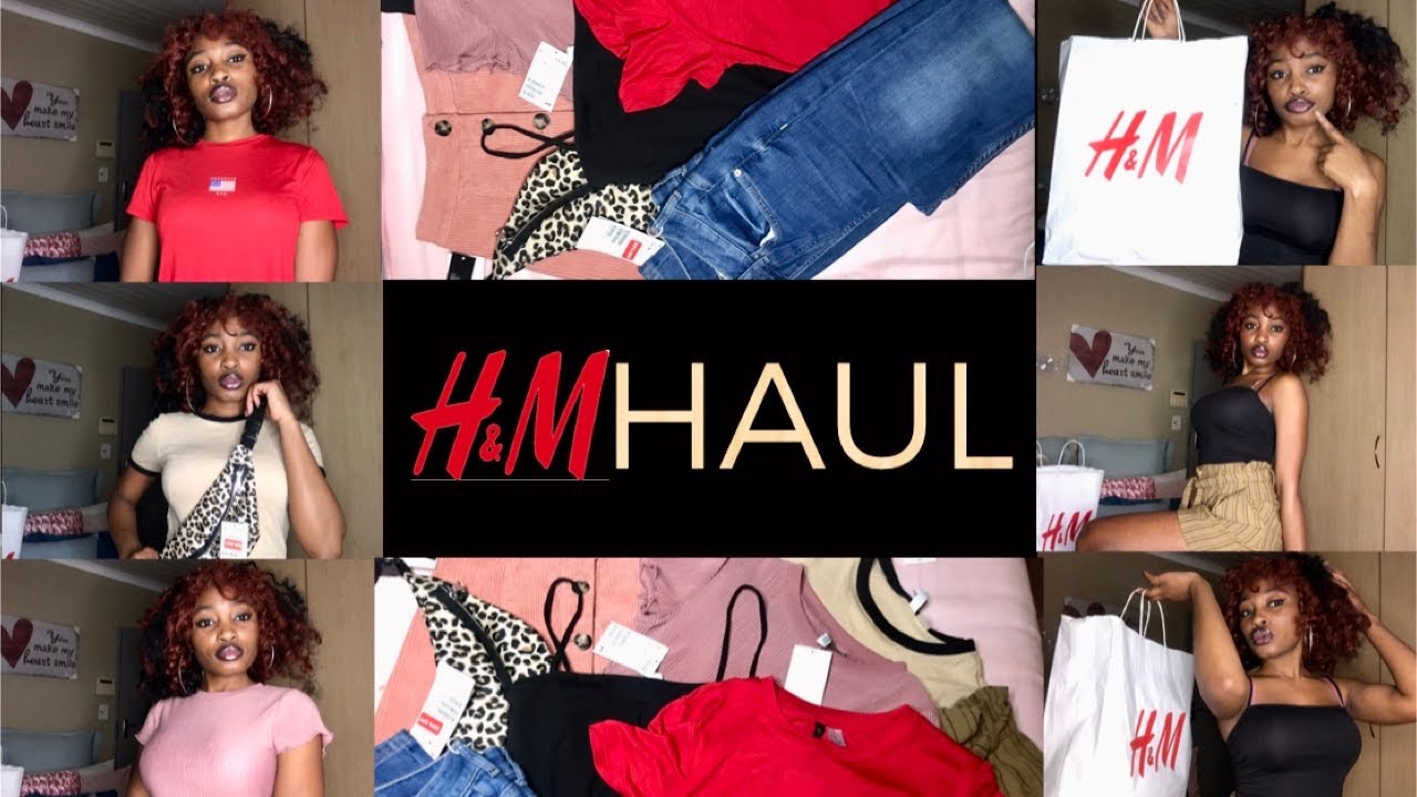 H&M TRY ON HAUL || South African Youtuber || H&M SPRING/ SUMMER 2020-2021 HAUL + TRENDS