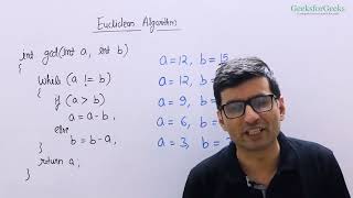 06. GCD or HCF of Two Numbers Explained | Euclidean Algorithm for DSA Interviews