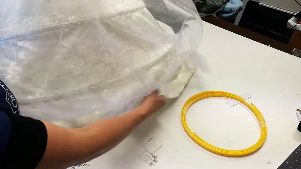 How to bone your hoop skirt