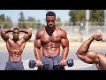 30 mins upper body workout with dumbbells