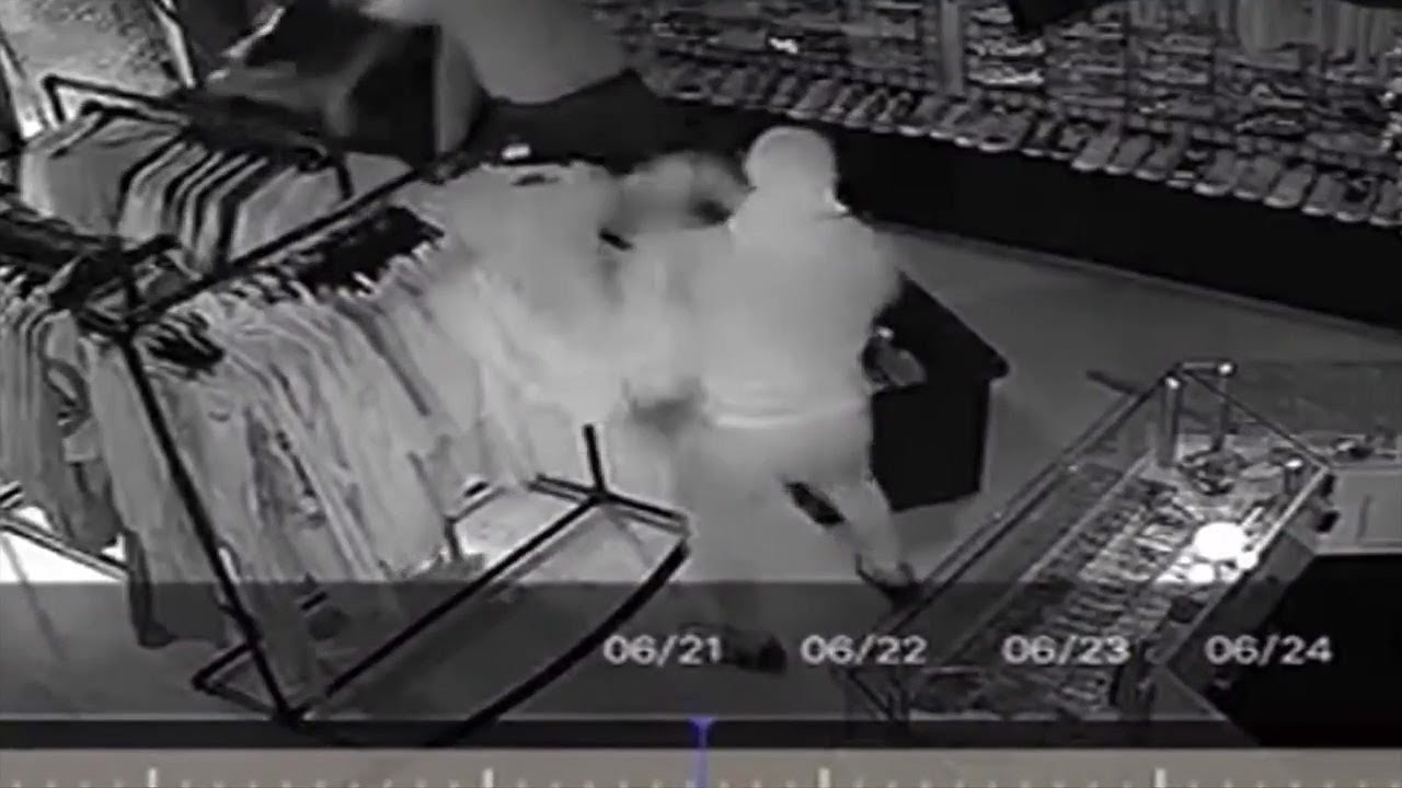 Masked burglars steal $20K in high-end merchandise from sneaker store ...