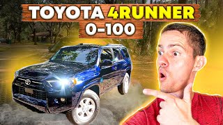 Динамика разгона Toyota 4runner от 0 до 100км/ч