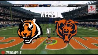 Madden 25 Online Connected Franchise: Bengals vs Bears Highlights