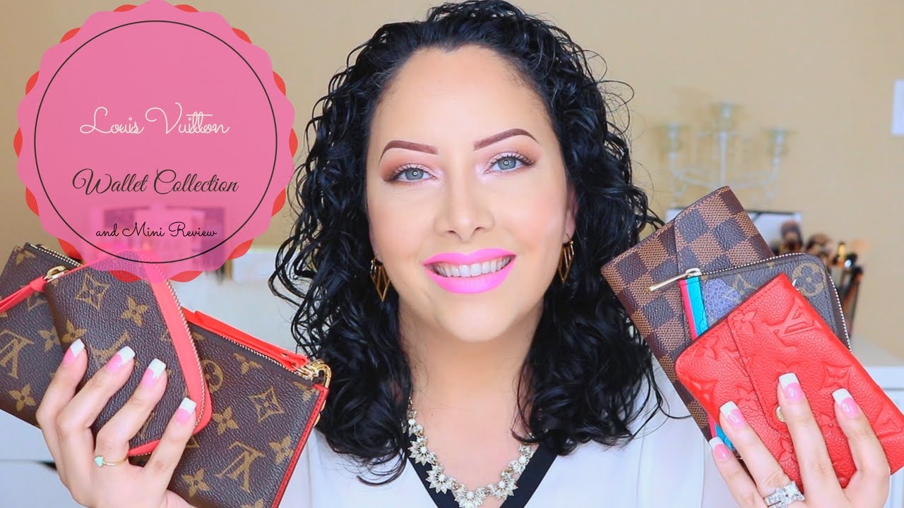 Louis Vuitton Wallet Collection and Mini Review with Other Wallet Options | Beautyluxstyle - YouTube