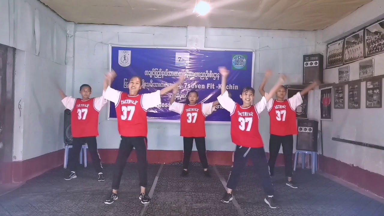 ဂယ်ပဲ ဂယ်ပဲ _နီနီခင်ဇော်_Fitness dance. 7Seven Fit