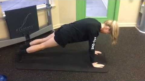 Scapular Protraction/Retraction Push-Up