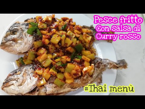 Video: Pesce In Salsa Di Curry Con Coriandolo