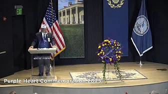 Purple Heart Ceremony 2025