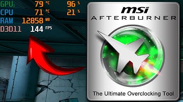 How To Setup MSI Afterburner & On Screen Display