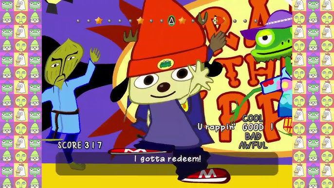 PlayStation 2 - PaRappa the Rapper 2 - Map Faces - The Textures