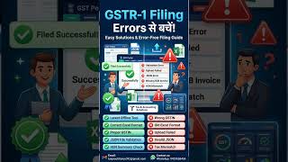 GSTR-1 Filing Errors Solution 🔥 | JSON Upload Failed Fix | GST Offline Tool Guide 2026