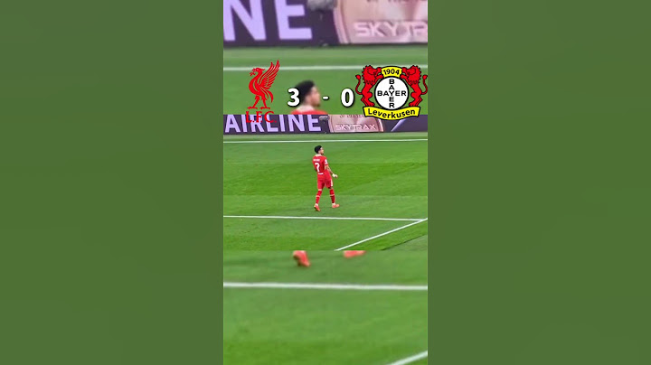 Liverpool vs Bayer Leverkusen (4-0)  UEFA Champions League