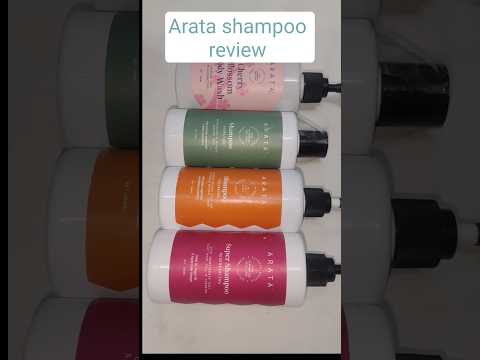 Arata Shampoo review   #arata #aratashampoo #shampoo #haircare