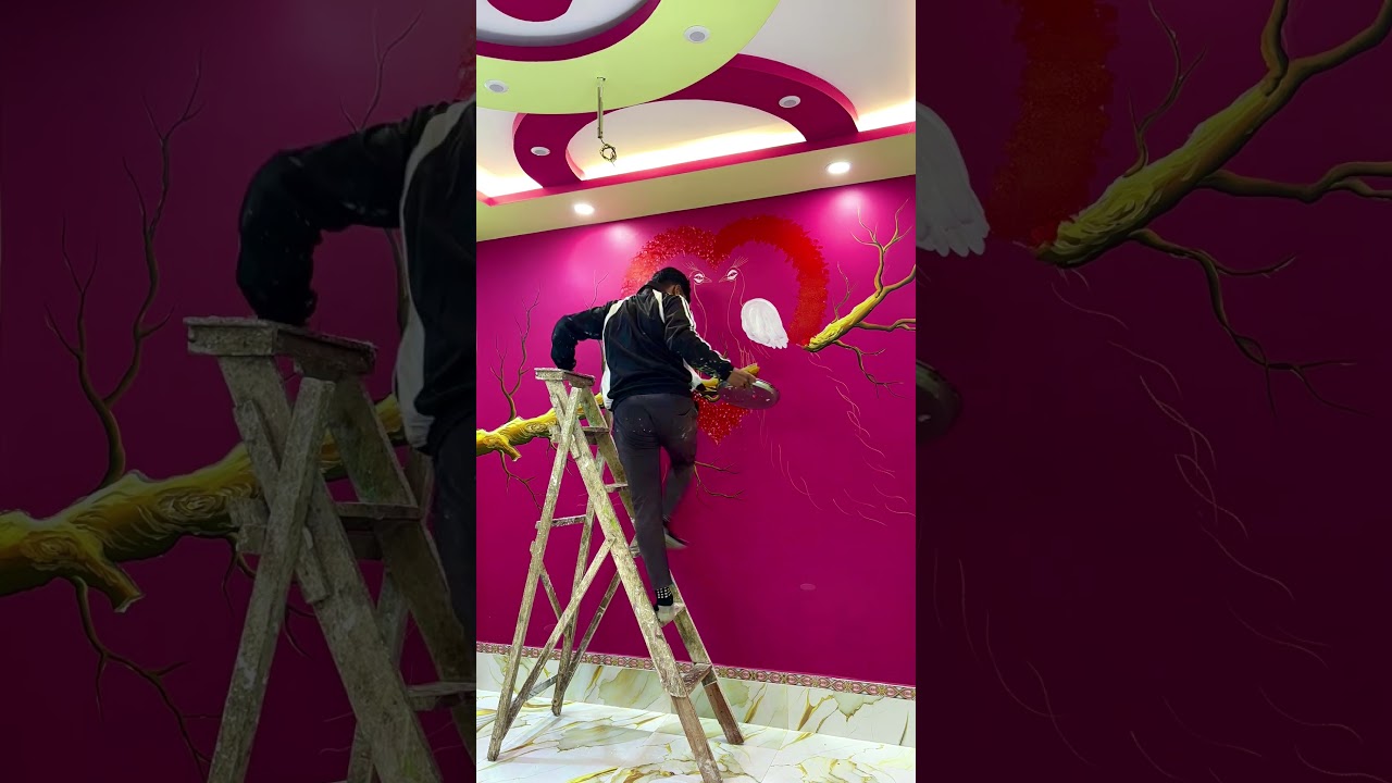 New 3d peacock wallart part -3 