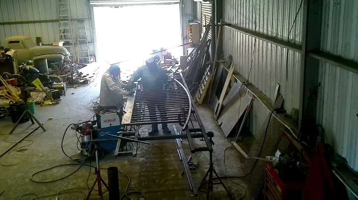 Driveway Gate Build - Timelapse