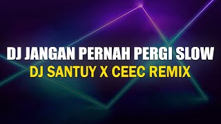 DJ JANGAN PERNAH PERGI SLOW - DJ SANTUY X CEEC REMIX