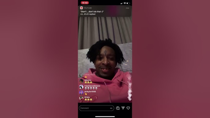21 Savage Sings His Heart Out While Revisiting R&B Hits On Instagram Live