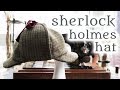 Making a Sherlock Holmes Deerstalker Hat