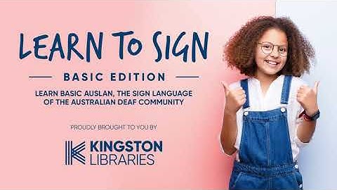 Learn to Sign Auslan - Basic Edition