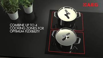 AEG Flexibridge – A cooking zone for all shapes and sizes.