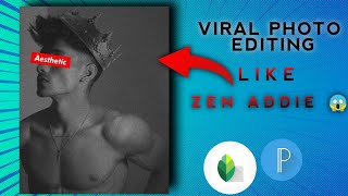 How to edit like @zen.addiee  | Aesthetic photo editing | Aesthetic | Piclab | Snapseed | Ary Editx screenshot 3