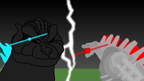 Godzilla fw vs mechagodzilla |2021 vs 2004|stknds animation