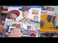 Buzz Lightyear Woody Jesse Bullseye Toy Story Hot Wheels Combat Medic Van Truck Toy Unboxing Review