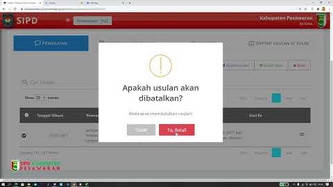 Input Usulan Aspirasi Masyarakat ( Musrembang Desa )