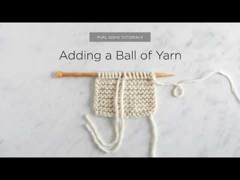 Learn To Knit Video Tutorial - Purl Soho