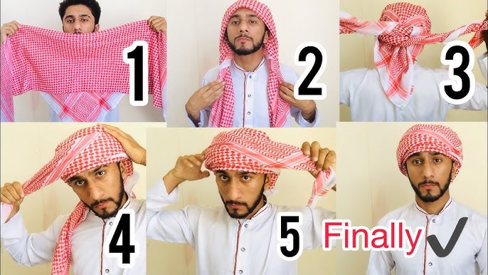 كيف تلبس الغترة الإماراتية - YouTube