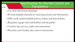 Ethical issues in Data Collection and Usage