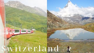 ทริปน่ารักๆ ไปสวิตเซอร์แลนด์ 1 ทะเลสาบ คาเฟ่ Glacier Express เมืองแห่งดอกไม้ แมทเทอร์ฮอร์น