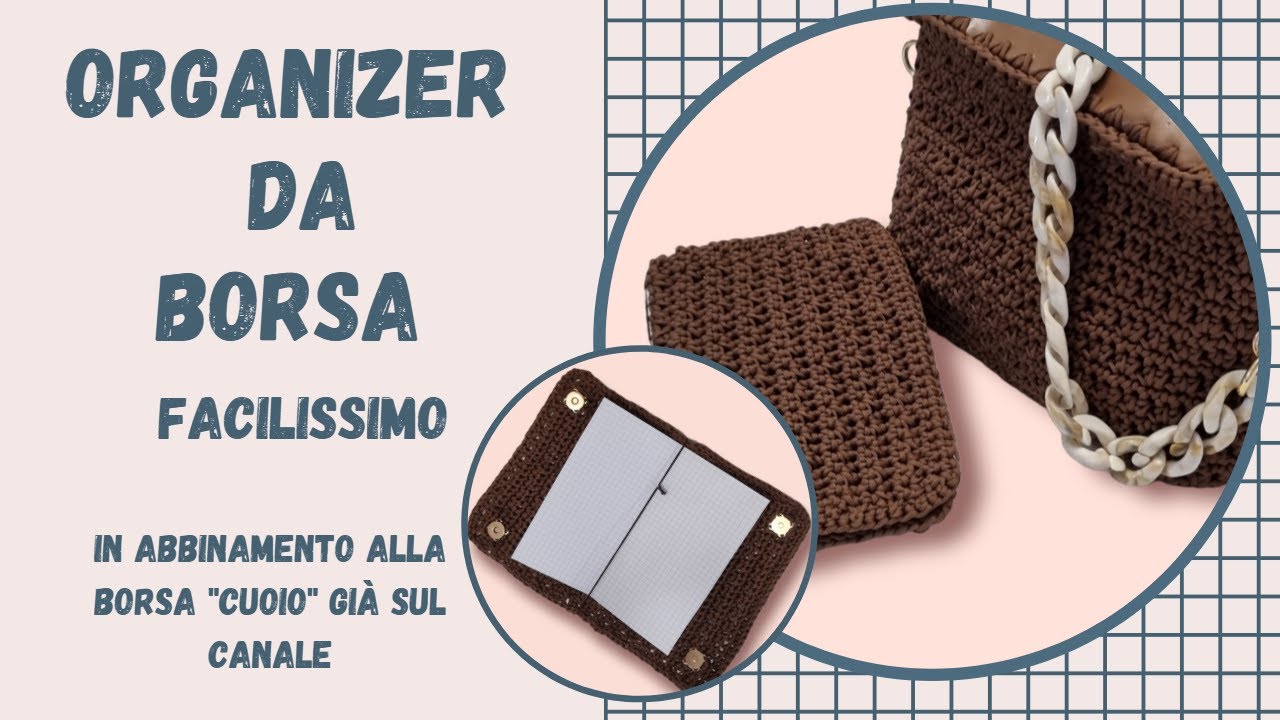 Organizer Portatile Per Uncinetto E Maglia Con Coperchio E Tracolla – Capiente Borse Per Filati E Ganci – Colore Viola
