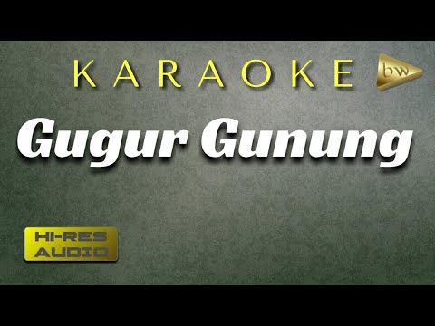 Gugur Gunung - Karaoke Campursari set Gamelan Korg Pa600 + Lirik