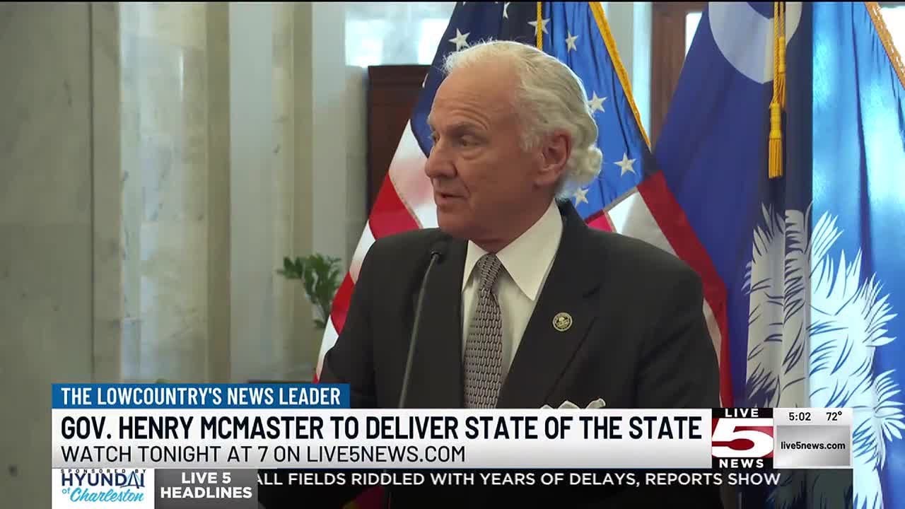 VIDEO: Gov. Henry McMaster to deliver State of State Address - YouTube