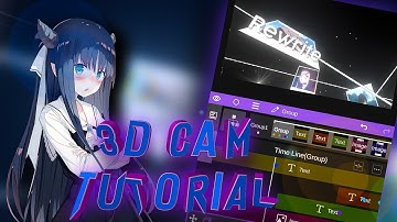 Tutorial Smooth 3D move cam Typography - Node video