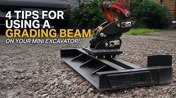 4 TIPS FOR USING A GRADING BEAM - Techniques, Tracking & More!