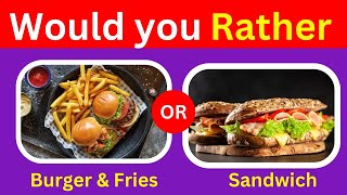 would you rather food edition part 1 #shorts #food