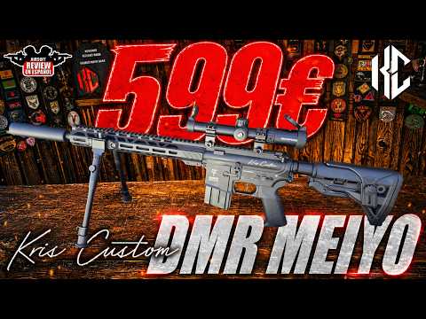 NEW Kris Custom Meiyo DMR - Upgraded and Equipped for €599! | Airsoft Review in Spanish