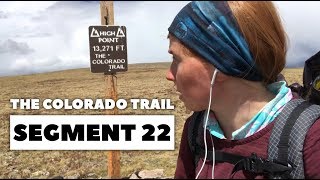 The Colorado Trail, Segment 22: Spring Creek Pass to Carson Saddle (mile 357.8 - 375)