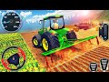 Tractor Game 🚜 | Village Farming Simulator Gameplay | Real Tractor Driving 😍🔥Tractor Games