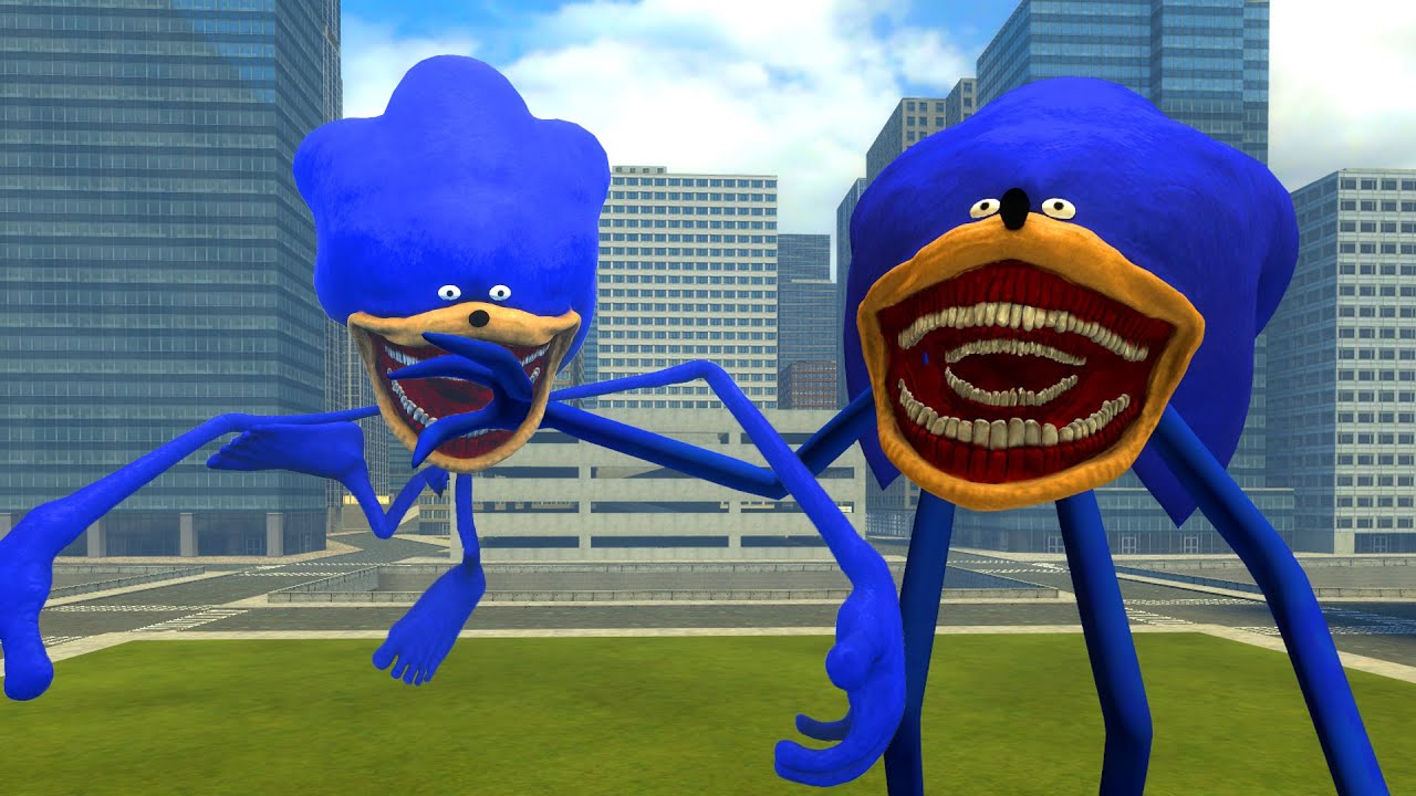 SHIN SONIC TAPES SMILEY'S VS EVOLUTION OF ALL SHIN SONIC TAPES FAMILY in Garry's Mod